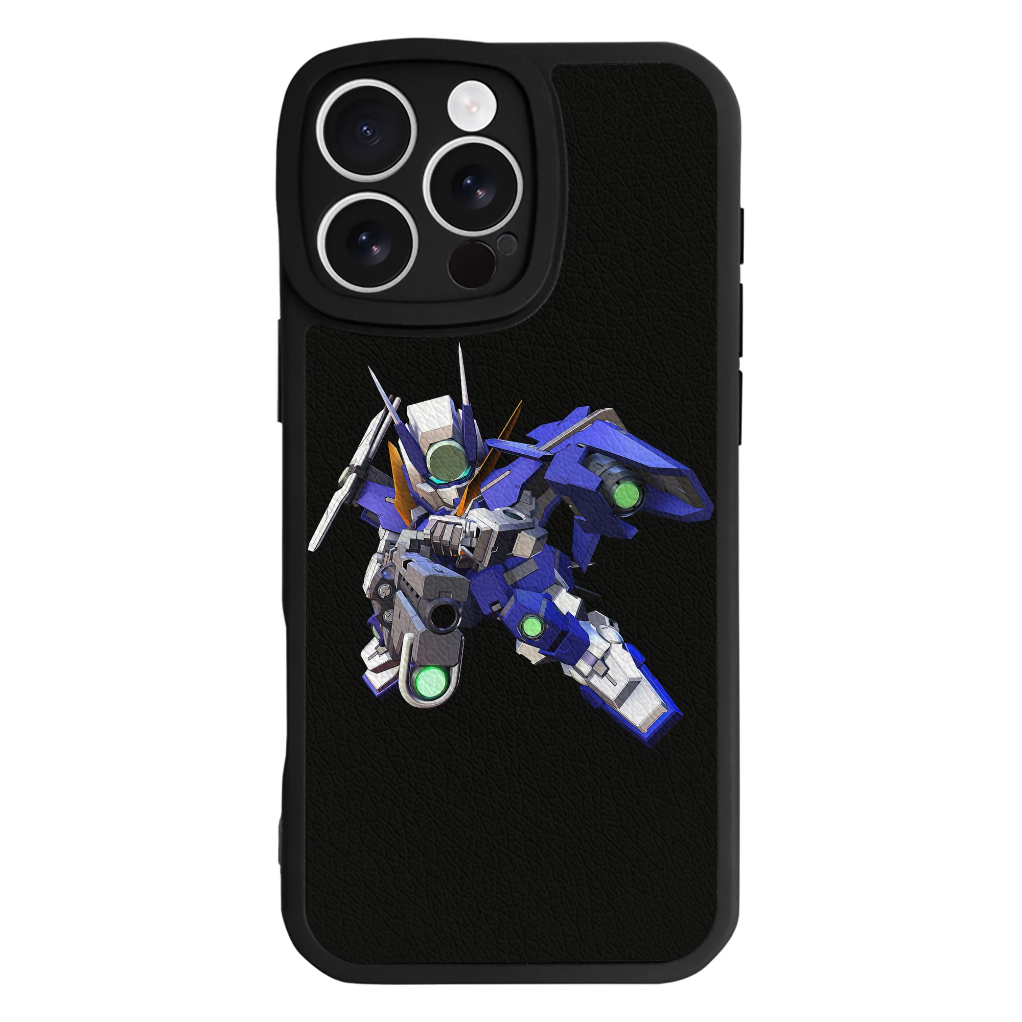 （画像用） 機動戦士ガンダム Mobile Suit Gundam 【iPhone 16シリーズ対応】シリコンスマホケース（レザー調） 材質：シリコン